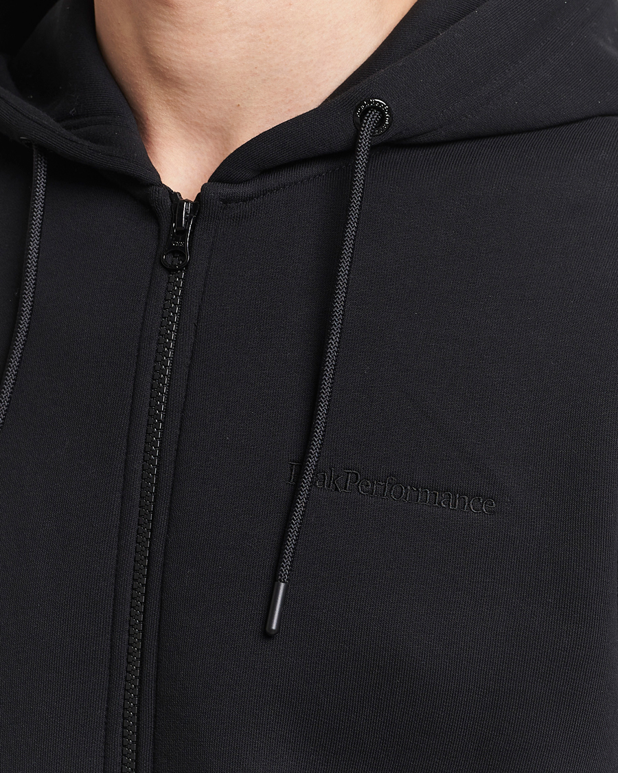 Herr | Tröjor | Peak Performance | Original Full Zip Hoodie Black