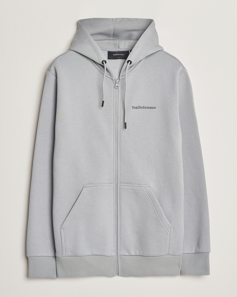 Herr | Tröjor | Peak Performance | Original Logo Full Zip Hoodie Desert Blow
