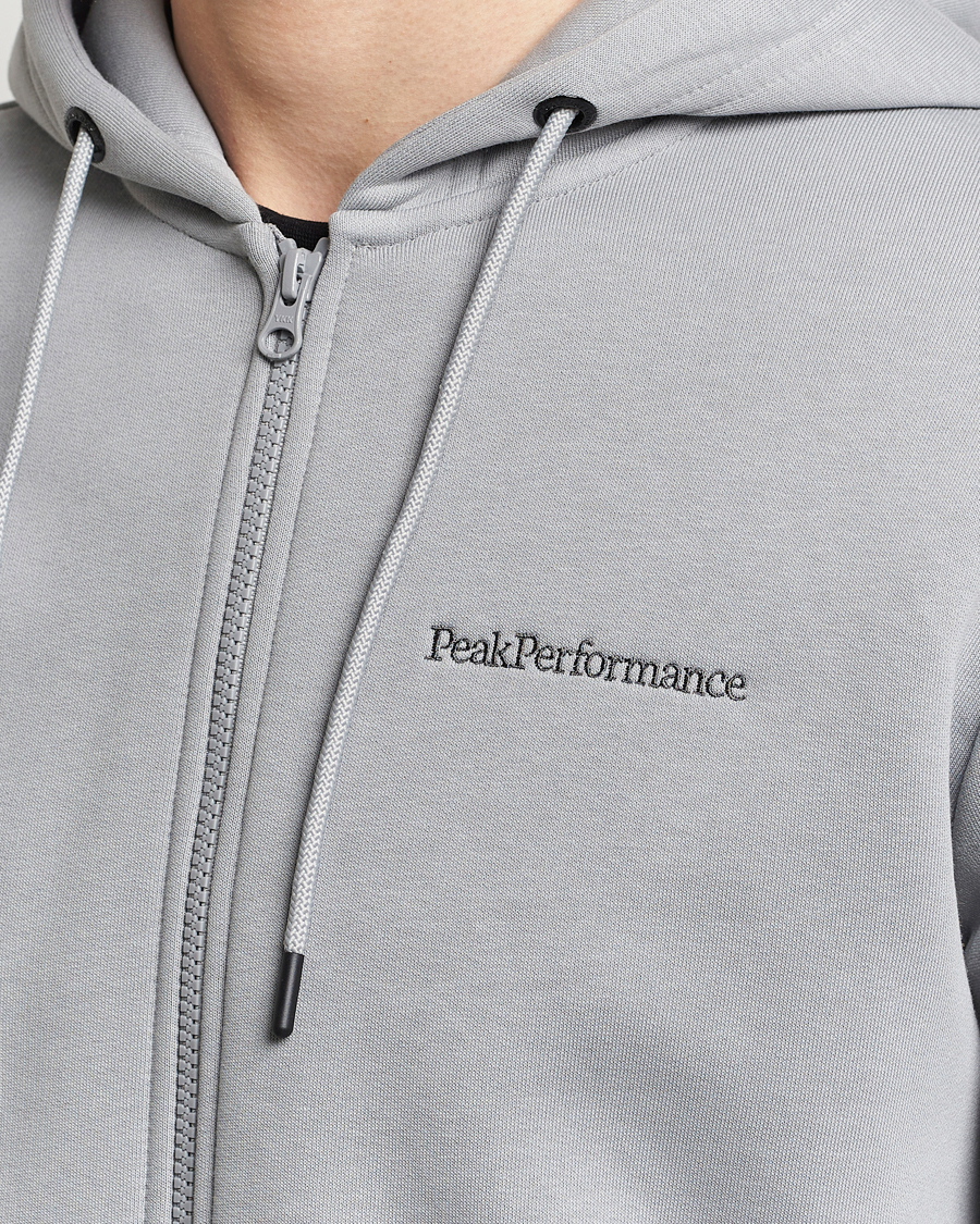 Herr | Tröjor | Peak Performance | Original Logo Full Zip Hoodie Desert Blow