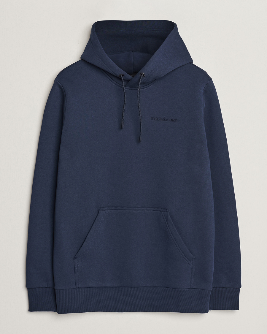 Herr | Tröjor | Peak Performance | Original Hoodie Blue Shadow