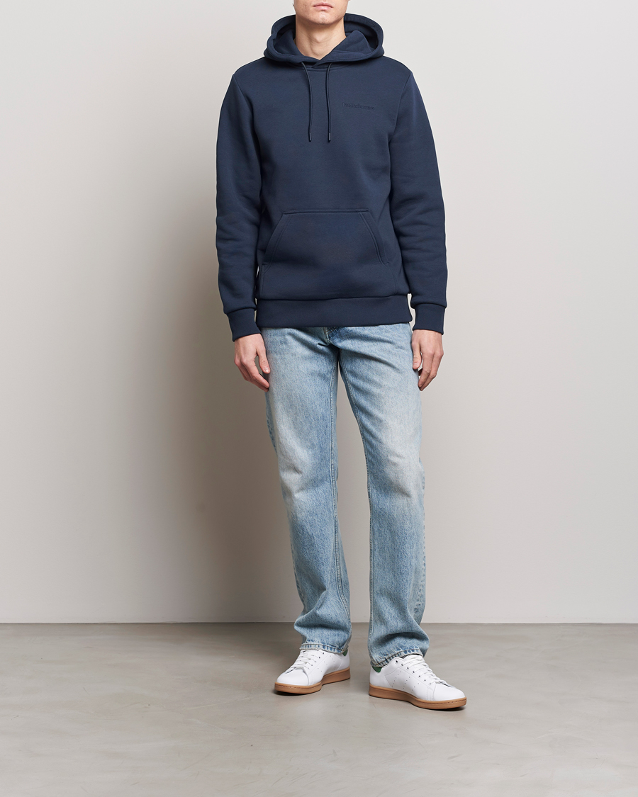 Herr | Tröjor | Peak Performance | Original Hoodie Blue Shadow