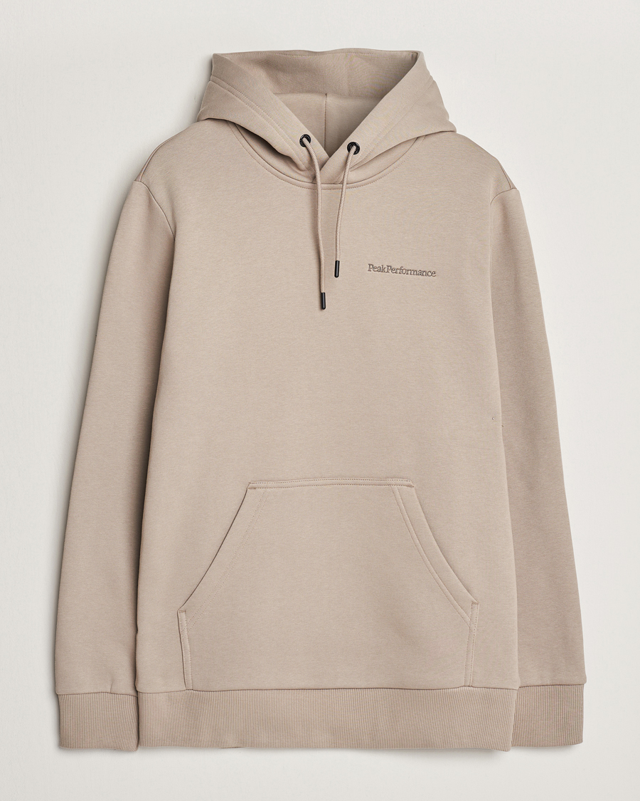 Herr | Tröjor | Peak Performance | Original Logo Hoodie Avid Beige
