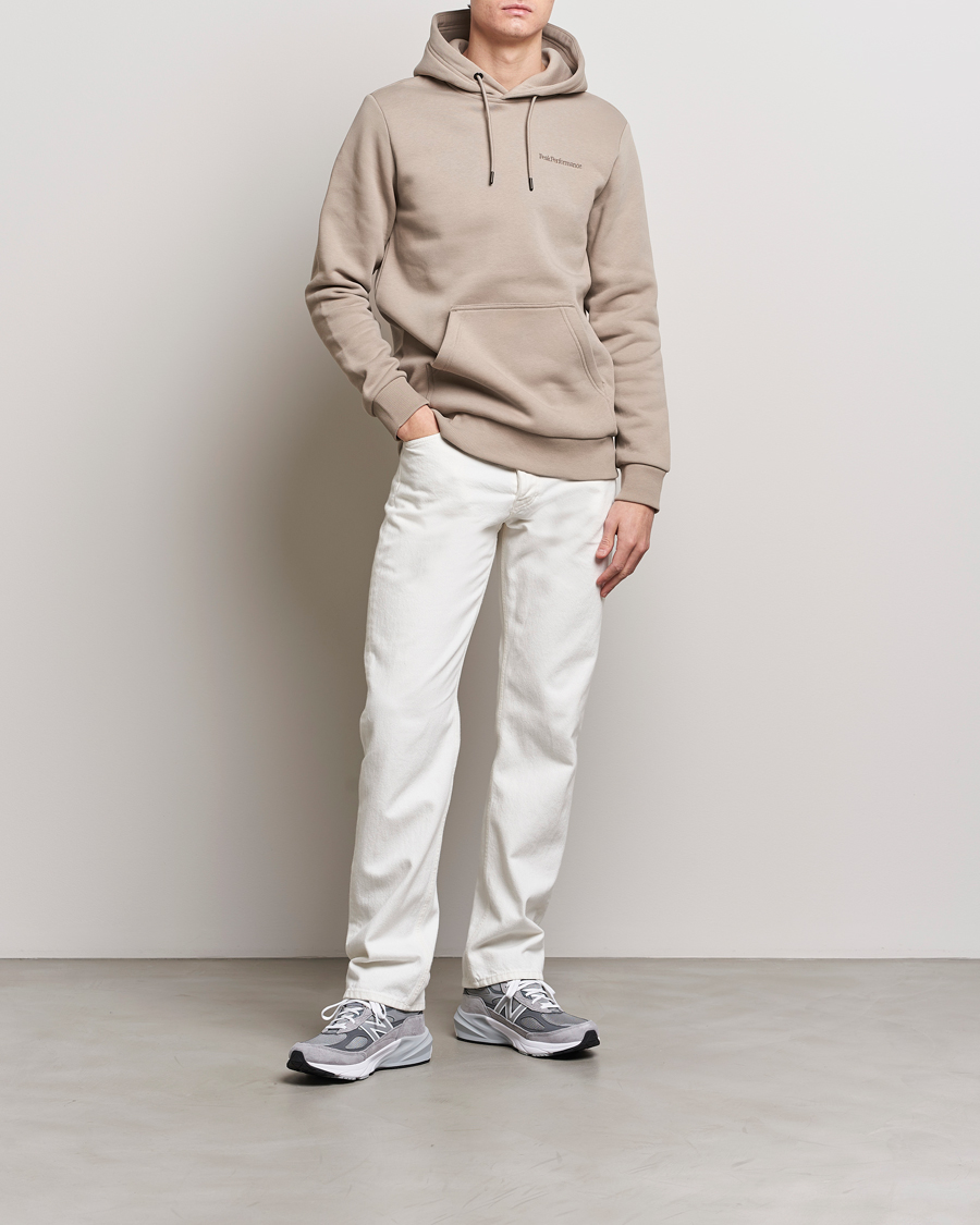 Herr | Tröjor | Peak Performance | Original Logo Hoodie Avid Beige