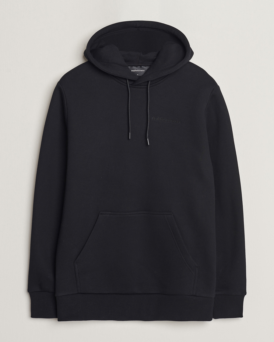 Herr | Tröjor | Peak Performance | Original Logo Hoodie Black