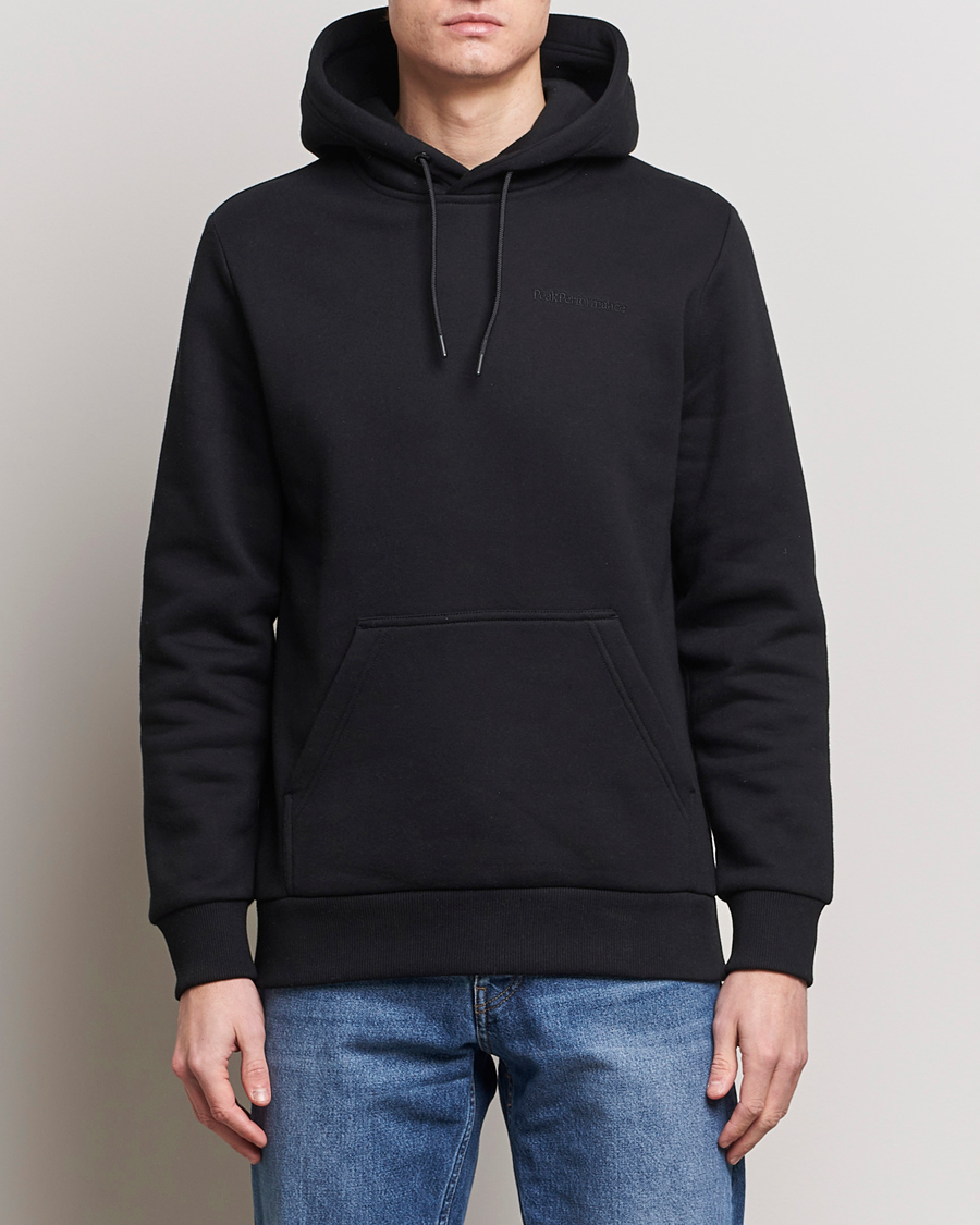 Herr | Tröjor | Peak Performance | Original Logo Hoodie Black