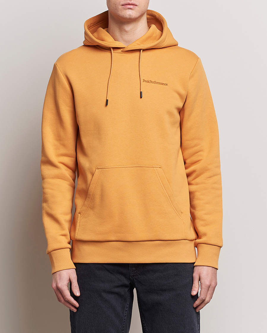 Herr | Realisation | Peak Performance | Original Logo Hoodie Desert Blow