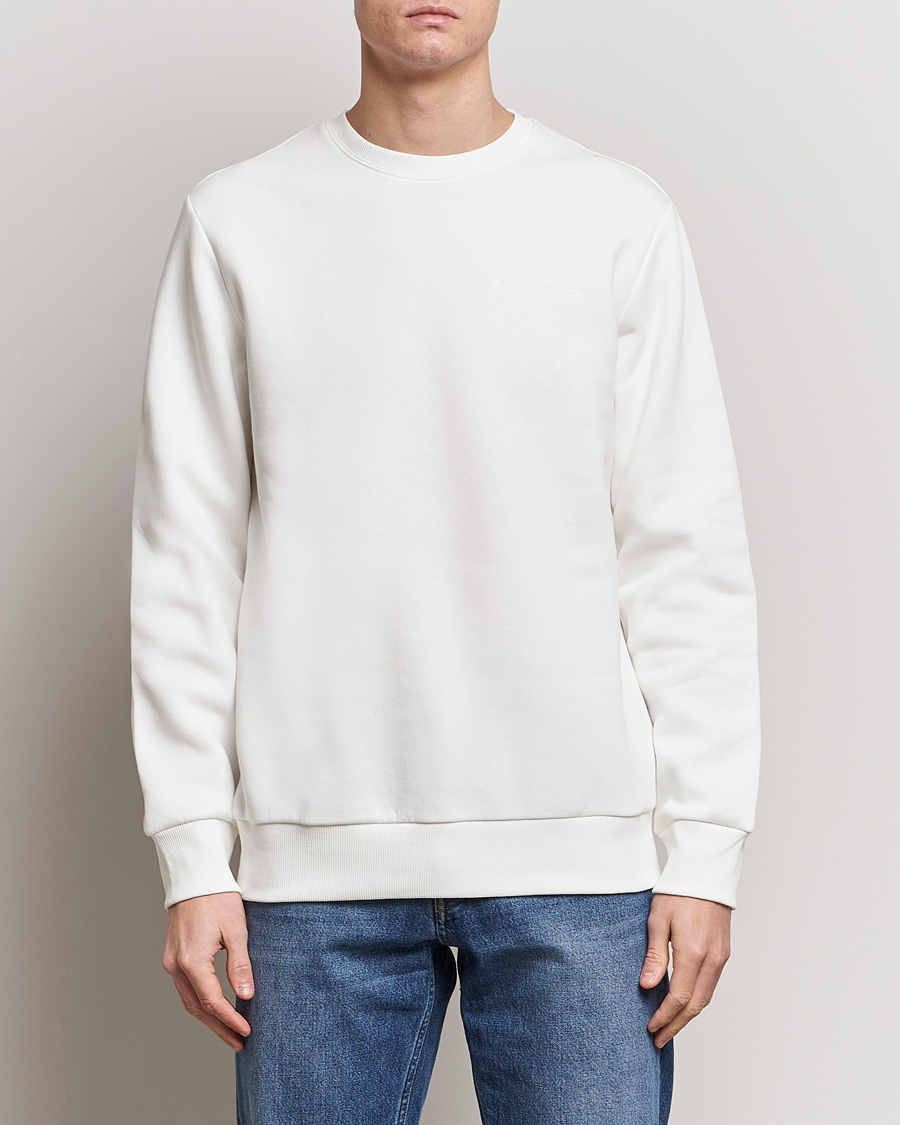 Herr | Tröjor | Peak Performance | Original Logo Crew Neck Sweatshirt Off White