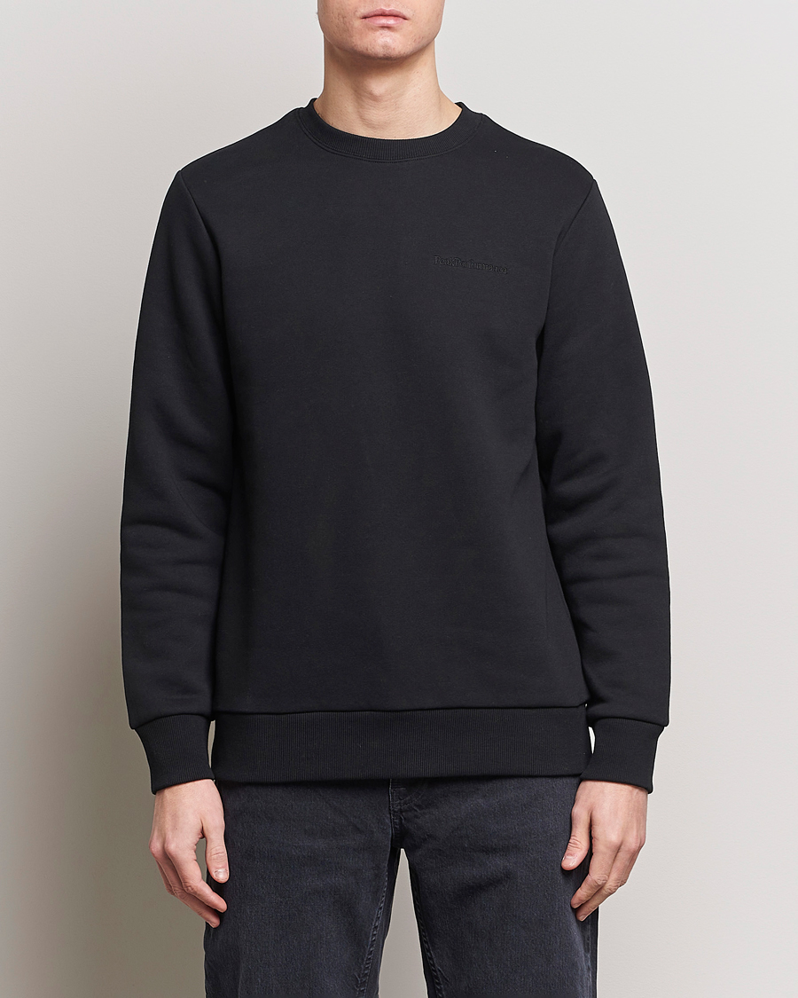 Herr | Peak Performance | Peak Performance | Original Logo Crew Neck Sweatshirt Black