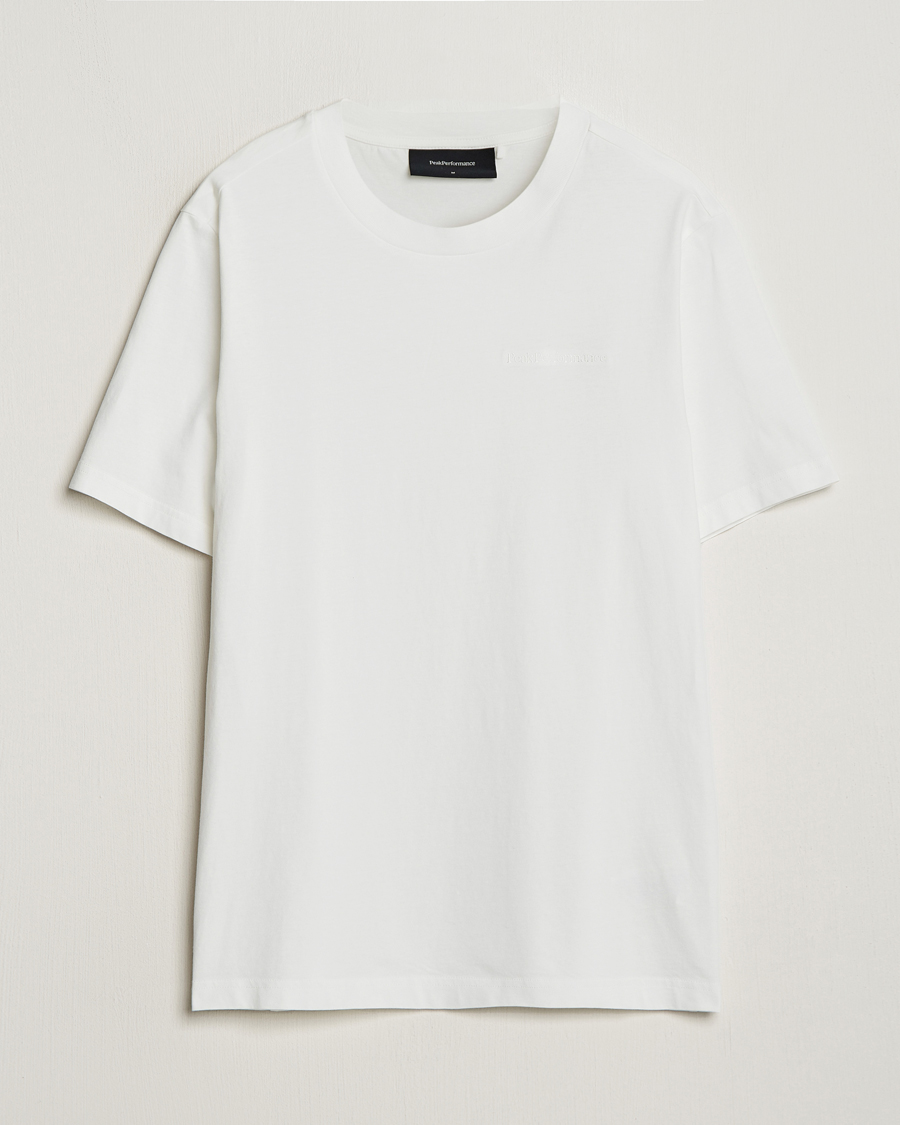 Herr | T-Shirts | Peak Performance | Original Crew Neck T-Shirt Off White