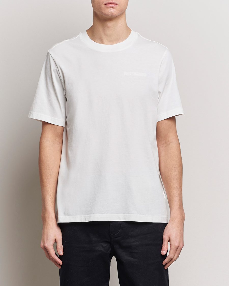Herr | T-Shirts | Peak Performance | Original Logo Crew Neck T-Shirt Off White