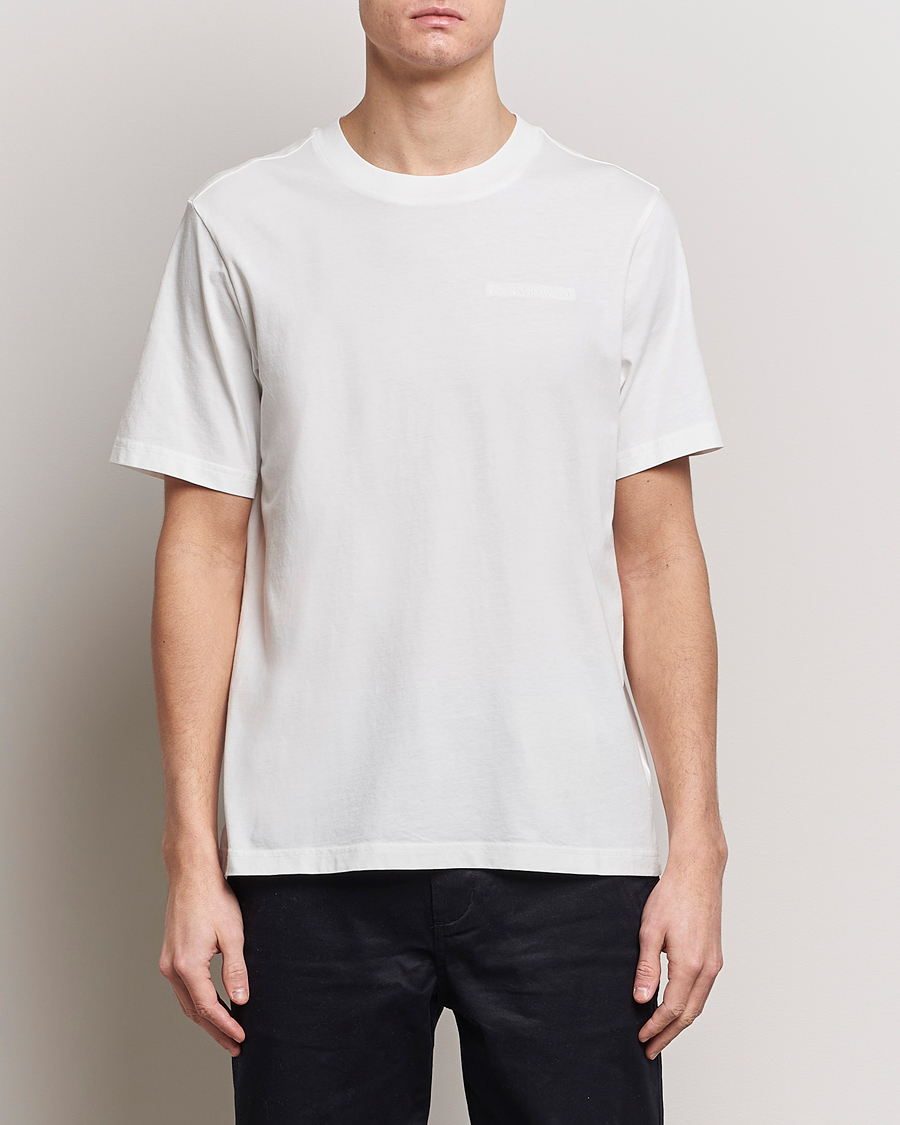 Herre |  | Peak Performance | Original Logo Crew Neck T-Shirt Off White