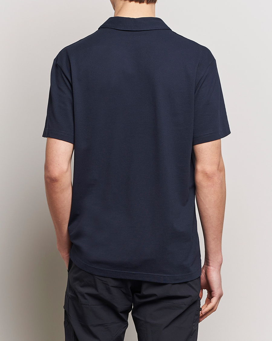 Herr | Pikéer | Peak Performance | Cotton Coolmax Open Collar Polo Salute Blue
