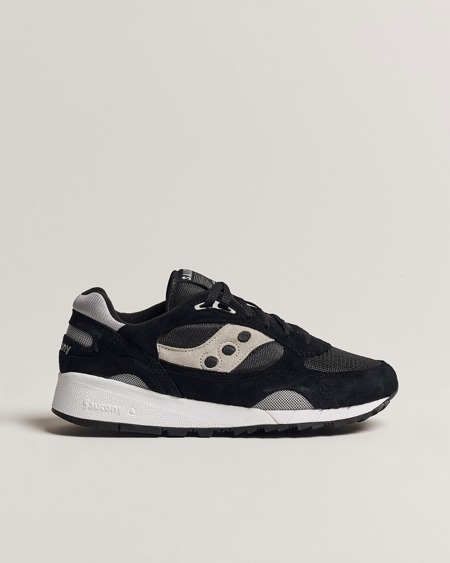 Herr | Saucony Shadow 6000 Sneaker Black/Grey | Saucony | Shadow 6000 Sneaker Black/Grey