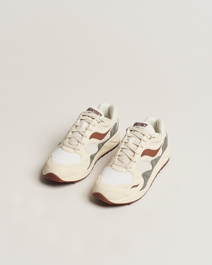 Herr | Låga sneakers | Saucony | Grid Shadow 2 Sneaker Sand/Brown