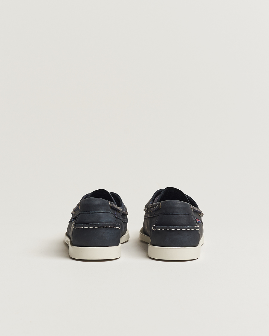Herr | Seglarskor | Sebago | Dockside Nubuck Boat Shoe Blue Navy