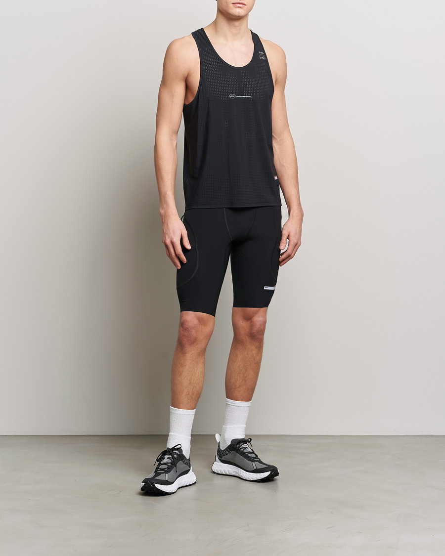 Herr | T-Shirts | Satisfy | Space-O Singlet Black