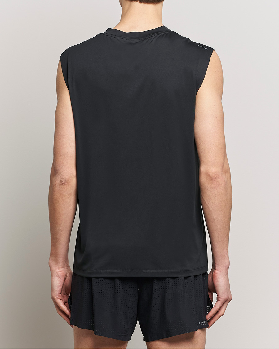 Herr | T-Shirts | Satisfy | AuraLite Muscle Tee Black