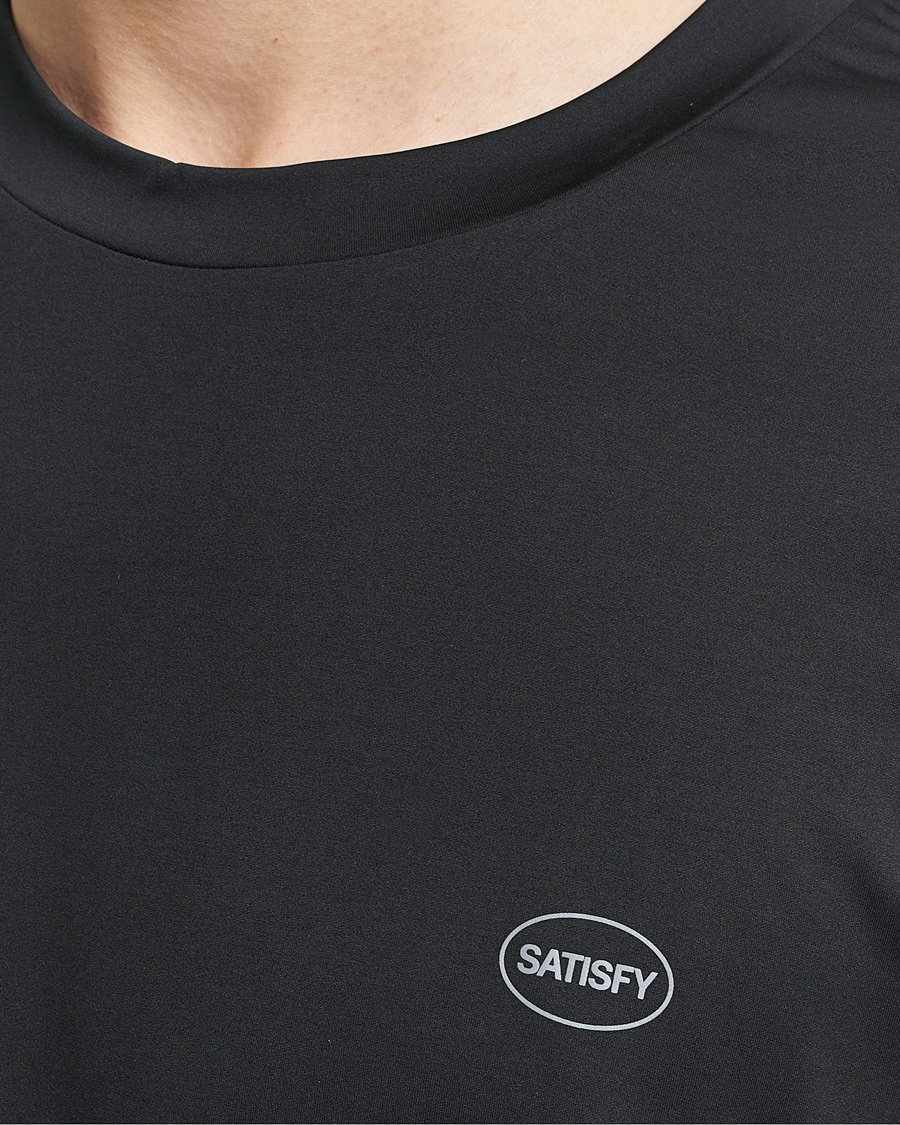 Herr | T-Shirts | Satisfy | AuraLite Muscle Tee Black