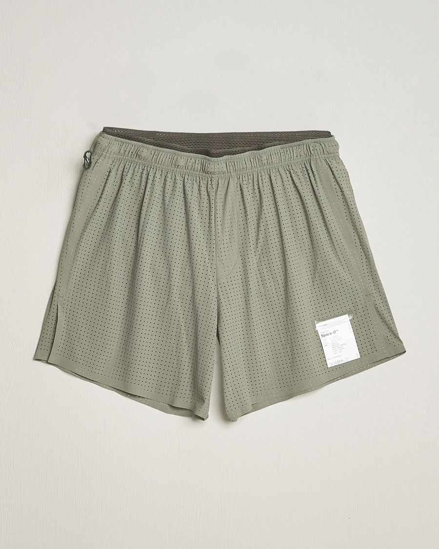Herr | Shorts | Satisfy | Space-O 5 Inch Shorts Dark Sage
