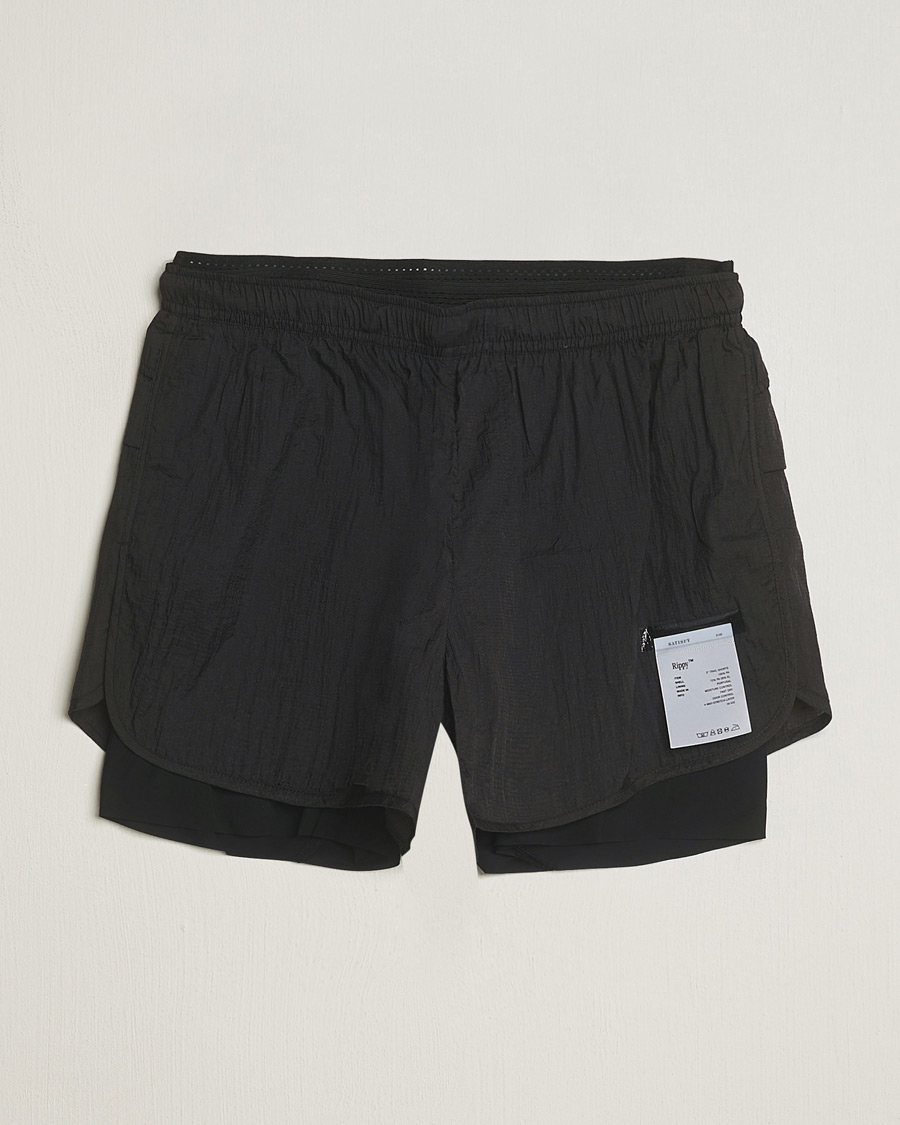 Herr | Shorts | Satisfy | Rippy 3 Inch Trail Shorts Black