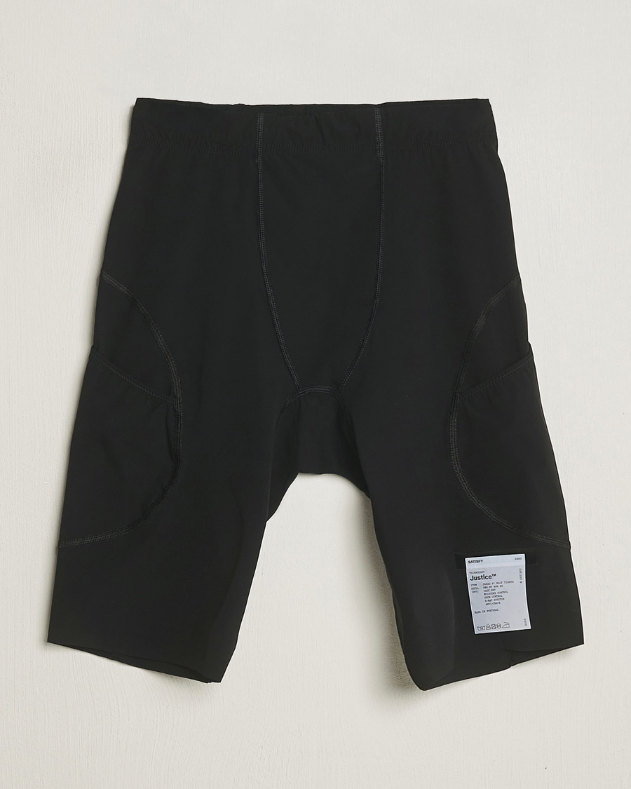 Herr | Shorts | Satisfy | Justice Cargo 9 Inch Half Tights Black