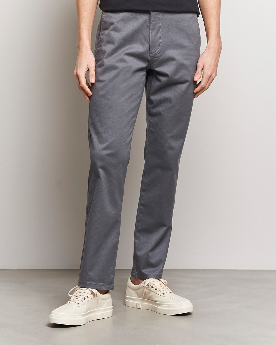 Herr | Byxor | Dockers | Original OPP Slim Twill Stretch Chino Car Park Grey