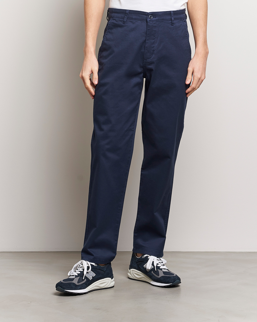 Herr | Byxor | Dockers | Original OPP Straight Twill Stretch Chino Navy Blazer