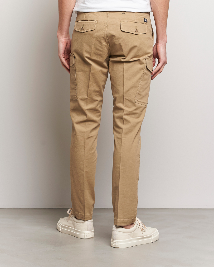 Herr | Byxor | Dockers | Slim Cotton Cargo Pants Harvest Gold