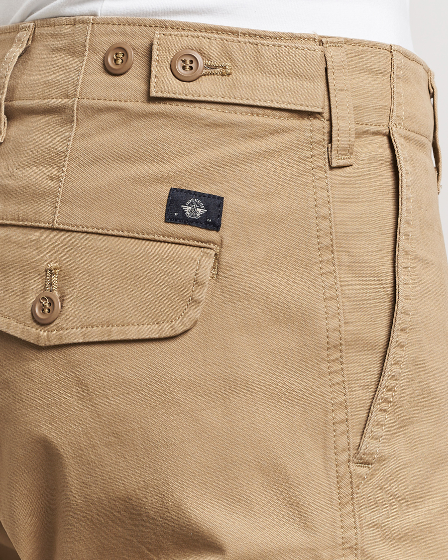 Herr | Byxor | Dockers | Slim Cotton Cargo Pants Harvest Gold