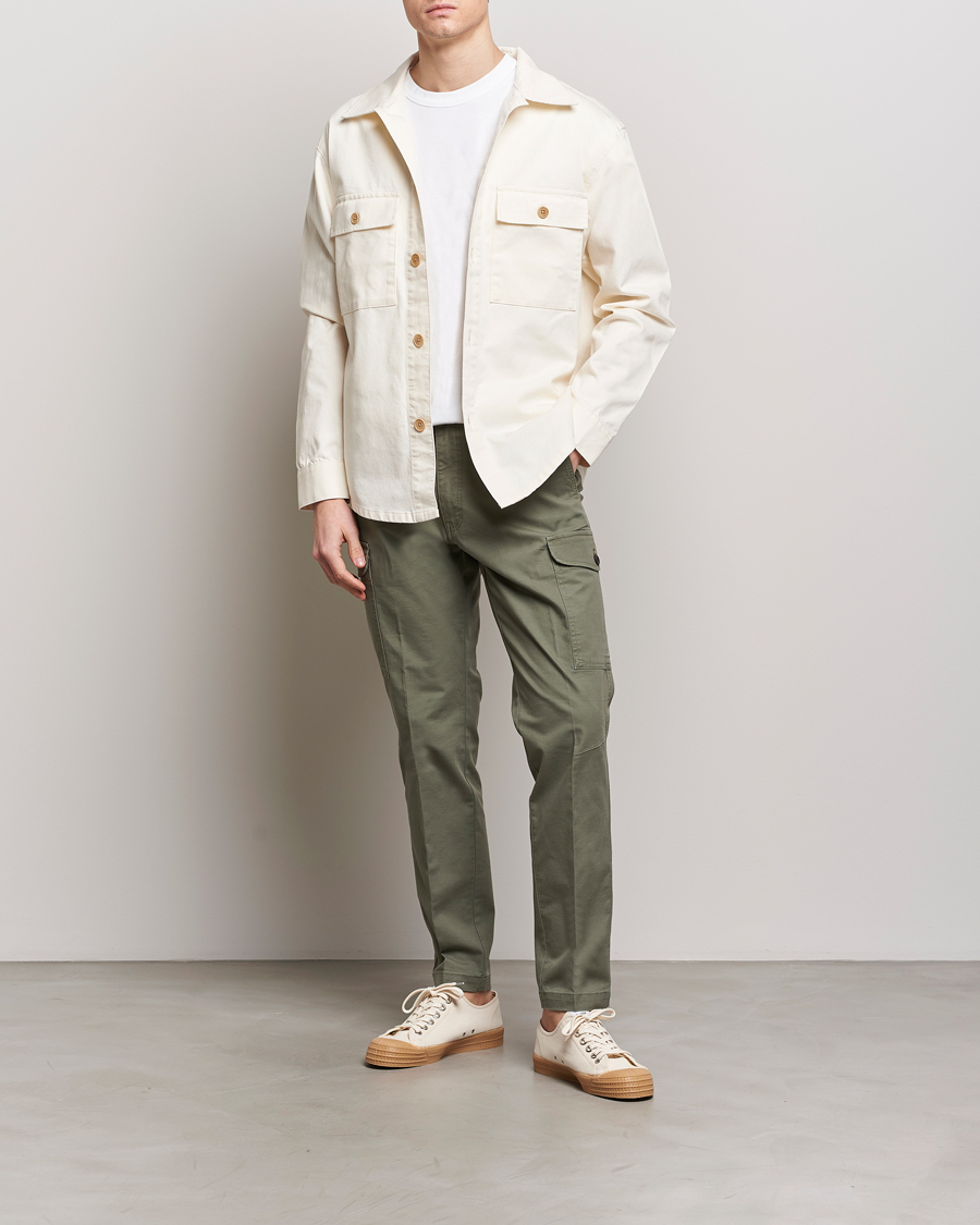 Herr | Byxor | Dockers | Slim Cotton Cargo Pants Camo