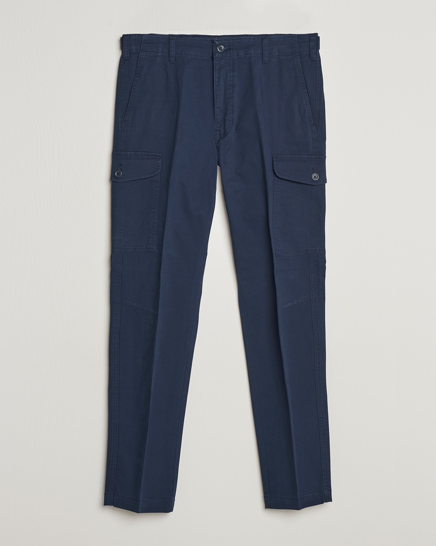 Herr | Byxor | Dockers | Slim Cotton Cargo Pants Navy