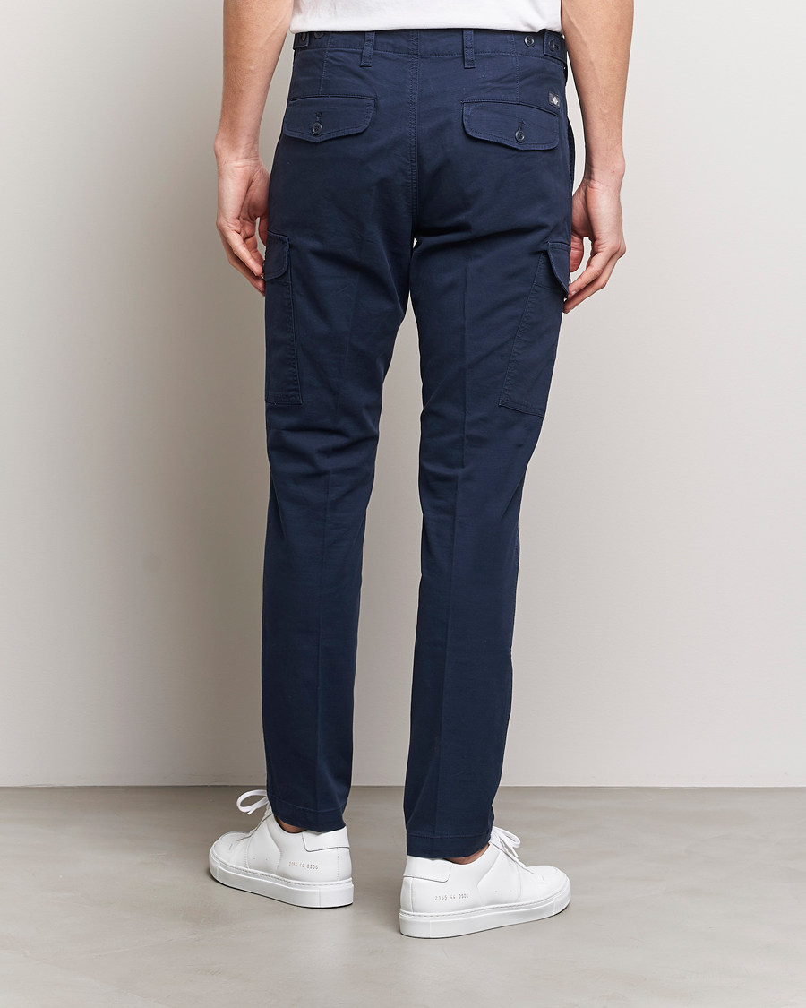 Herr | Byxor | Dockers | Slim Cotton Cargo Pants Navy