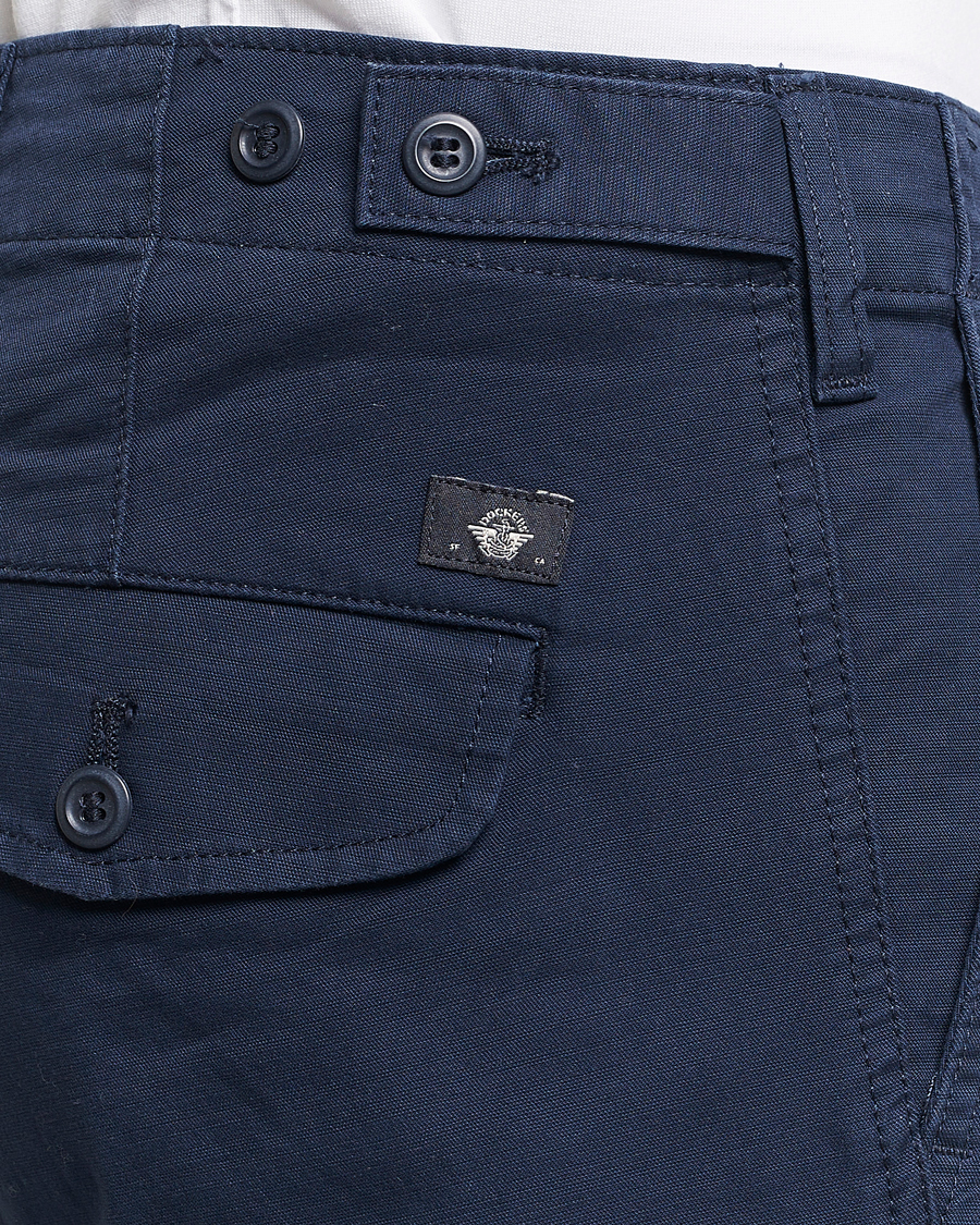 Herr | Byxor | Dockers | Slim Cotton Cargo Pants Navy