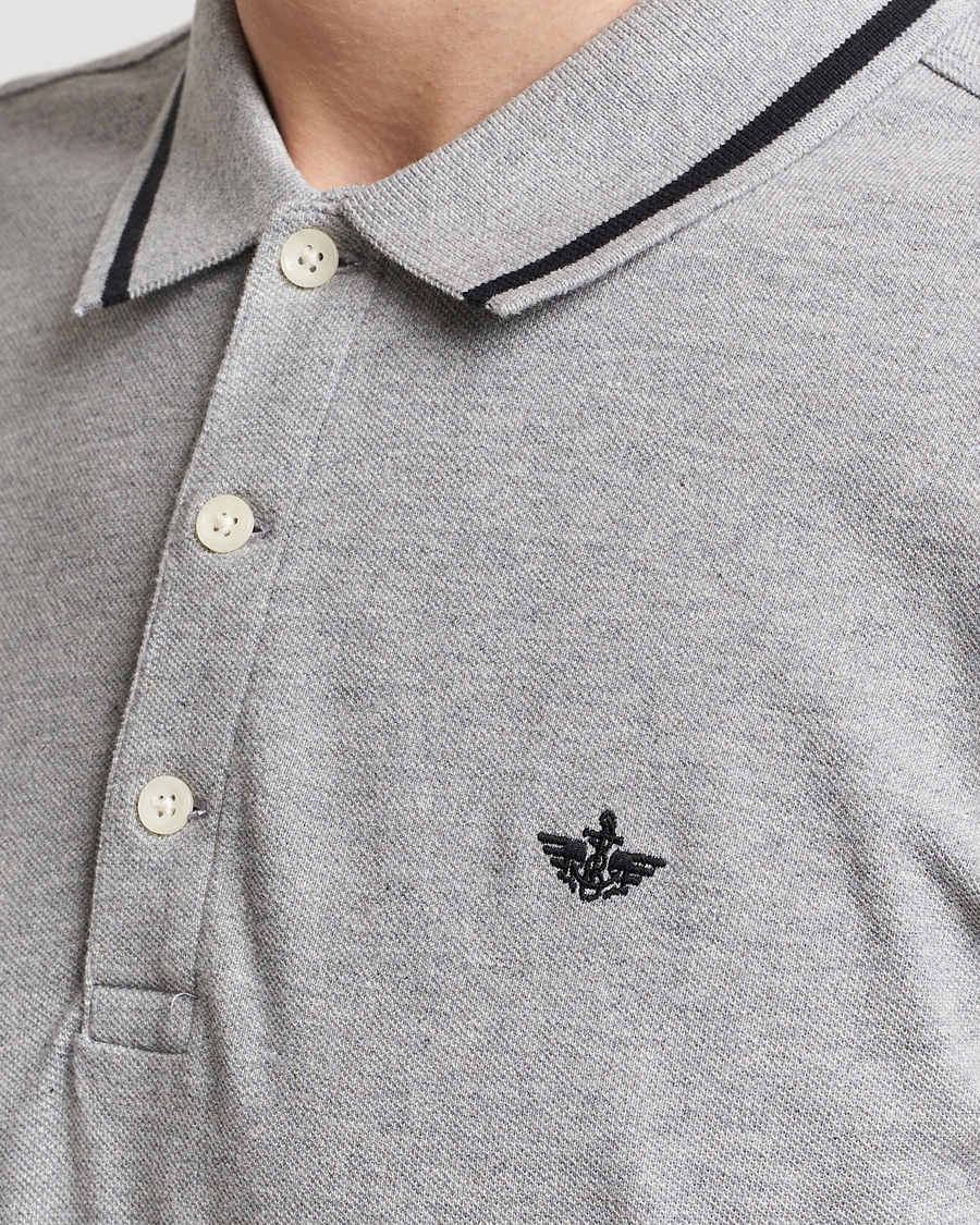 Herr | Pikéer | Dockers | Original Cotton Polo Mid Grey Heather