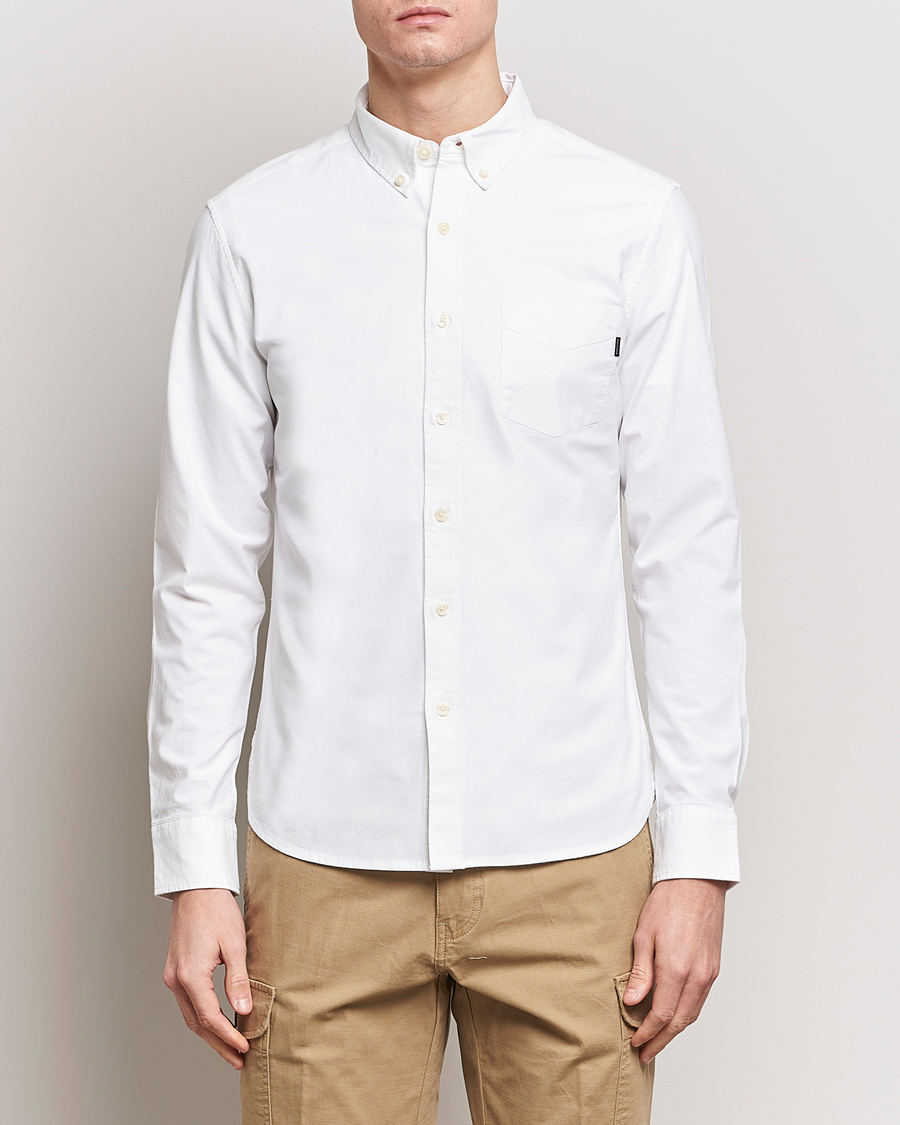 Herr | Skjortor | Dockers | Cotton Stretch Oxford Shirt Paper White