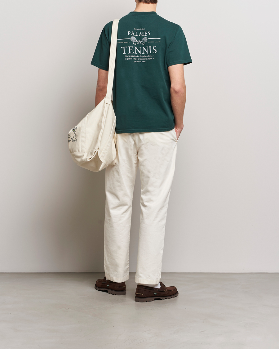 Herr | T-Shirts | Palmes | Vichi Pocket T-Shirt Dark Green