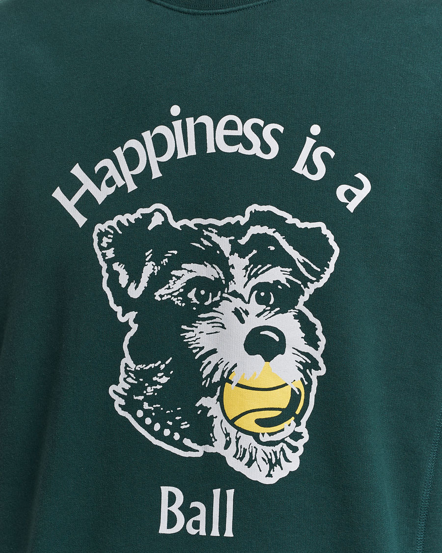 Herr | Tröjor | Palmes | Dog Crew Neck Sweatshirt Dark Green