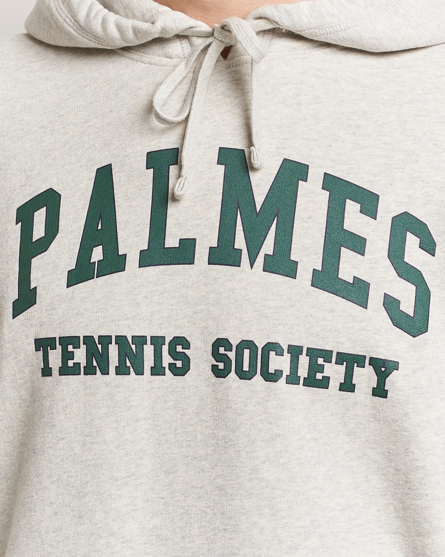 Herr | Tröjor | Palmes | Mats Hooded Sweatshirt Oatmeal
