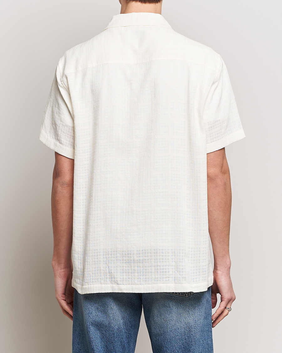 Herr | Skjortor | Palmes | Martini Short Sleeve Shirt Off White