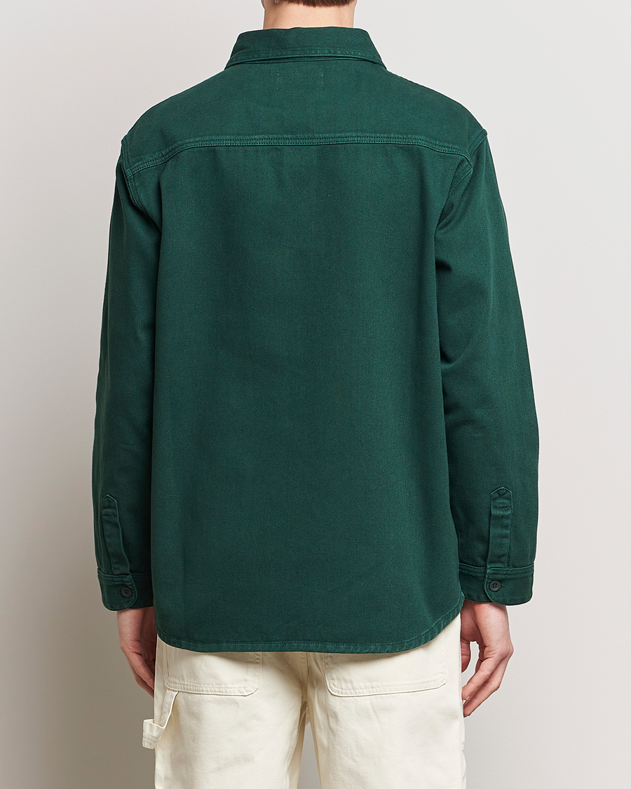 Herr | Skjortor | Palmes | Roland Overshirt Bottle Green