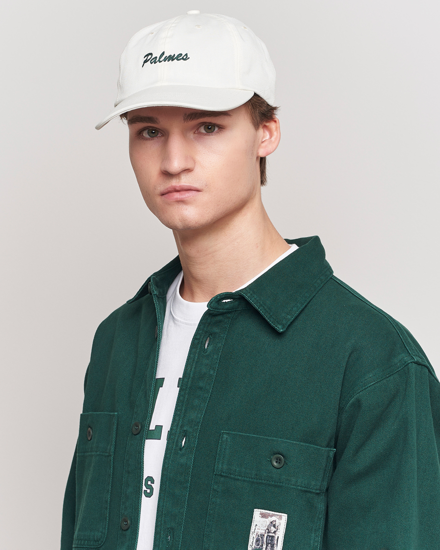 Herre | Kasketter | Palmes | Alley 6-Panel Cap Off White