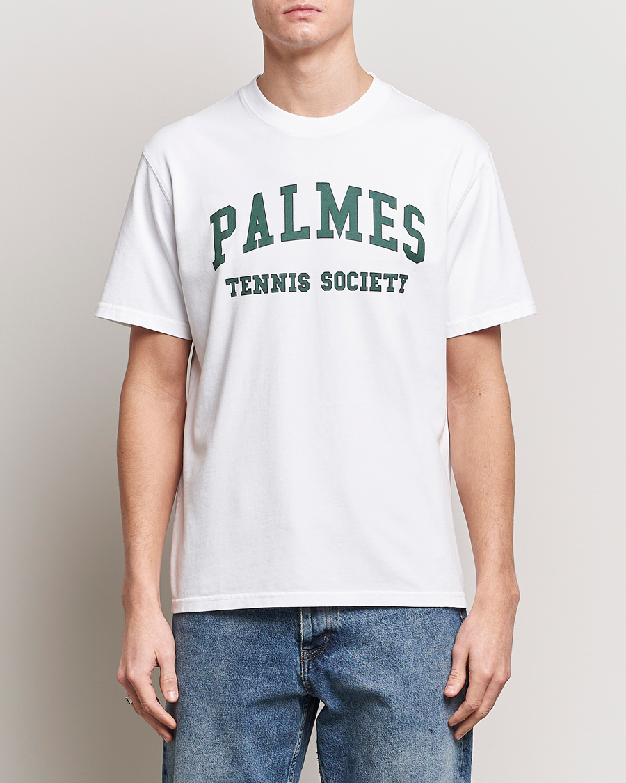 Herr | Palmes | Palmes | Ivan T-shirt White