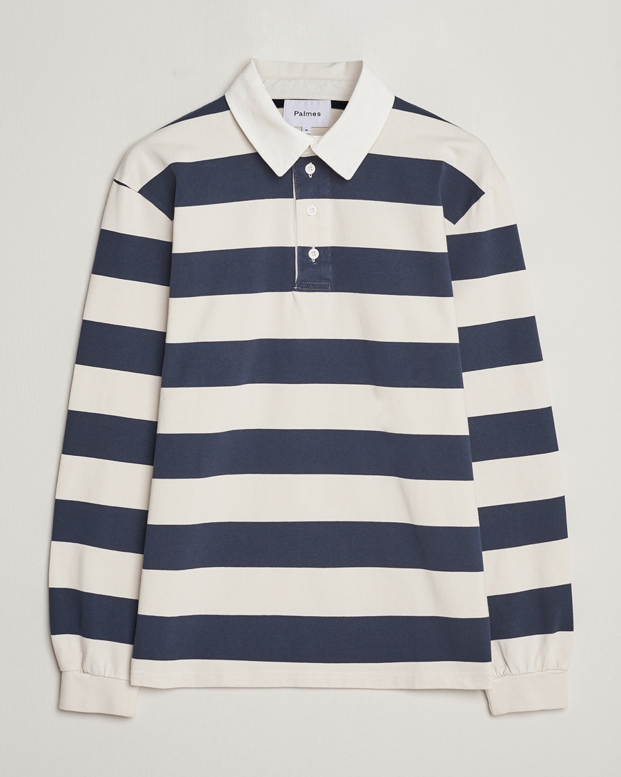 Herr | Tröjor | Palmes | Colt Rugby Shirt Navy/White