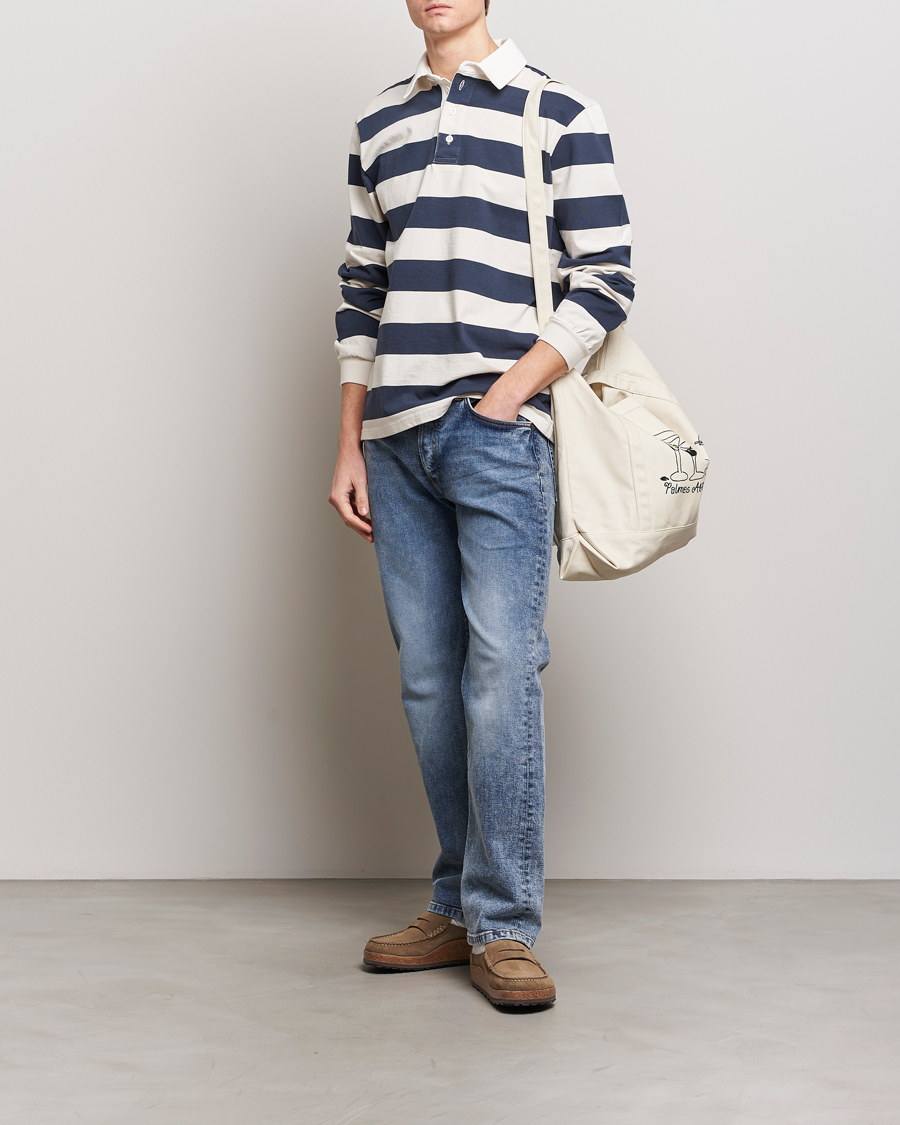 Herr | Tröjor | Palmes | Colt Rugby Shirt Navy/White