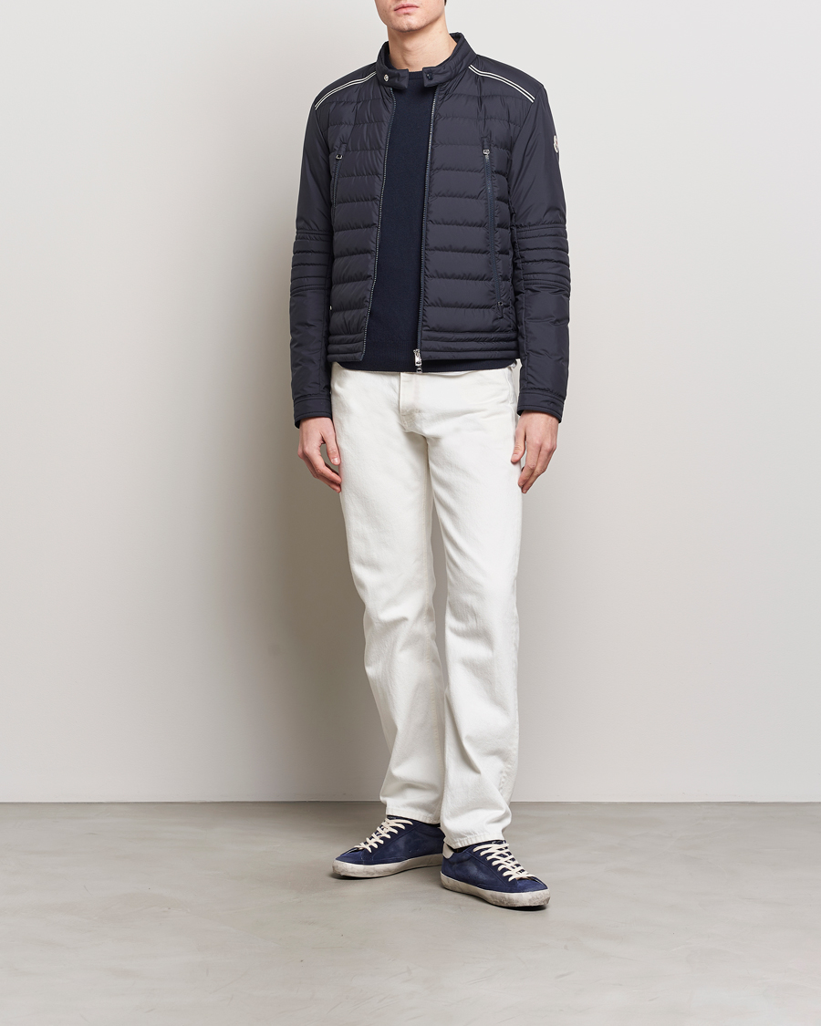 Herr | Jackor | Moncler | Perial Biker Jacket Navy