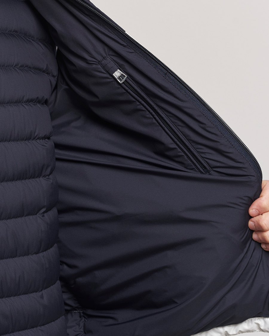 Herr | Jackor | Moncler | Cerces Down Vest Off White/Navy