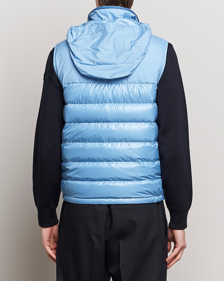 Herr | Jackor | Moncler | Cerces Down Vest Light Blue