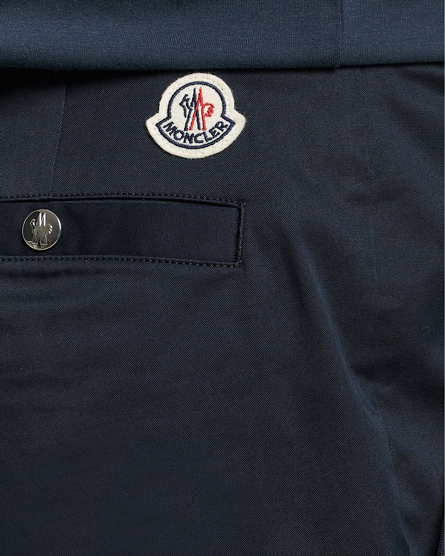 Herr | Byxor | Moncler | Contrast Banded Trousers Navy