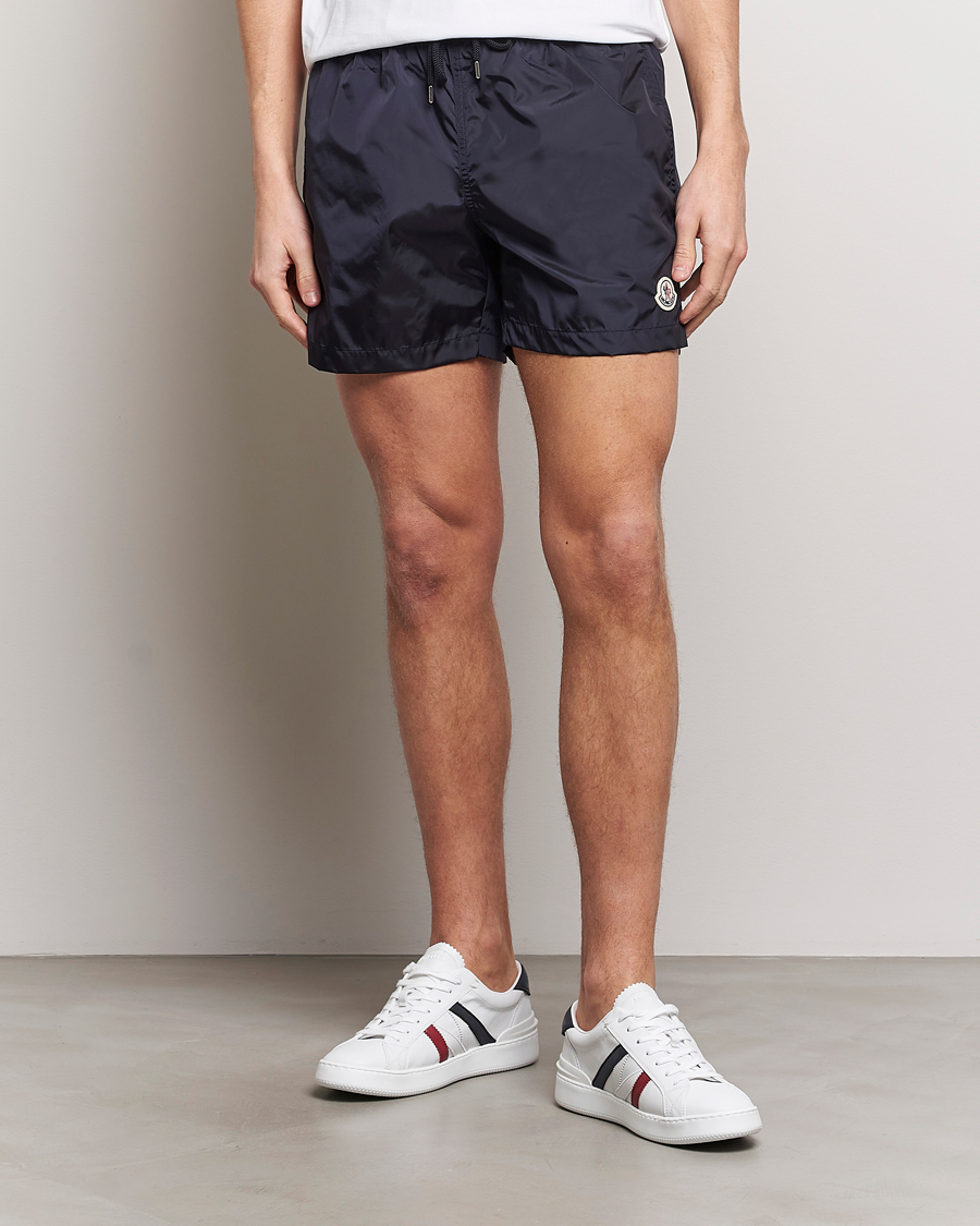 Herr | Summer | Moncler | Nylon Swim Shorts Navy