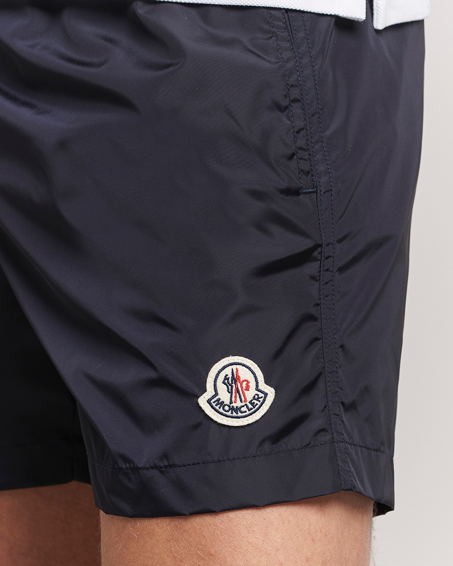 Herr | Badbyxor | Moncler | Nylon Swim Shorts Navy